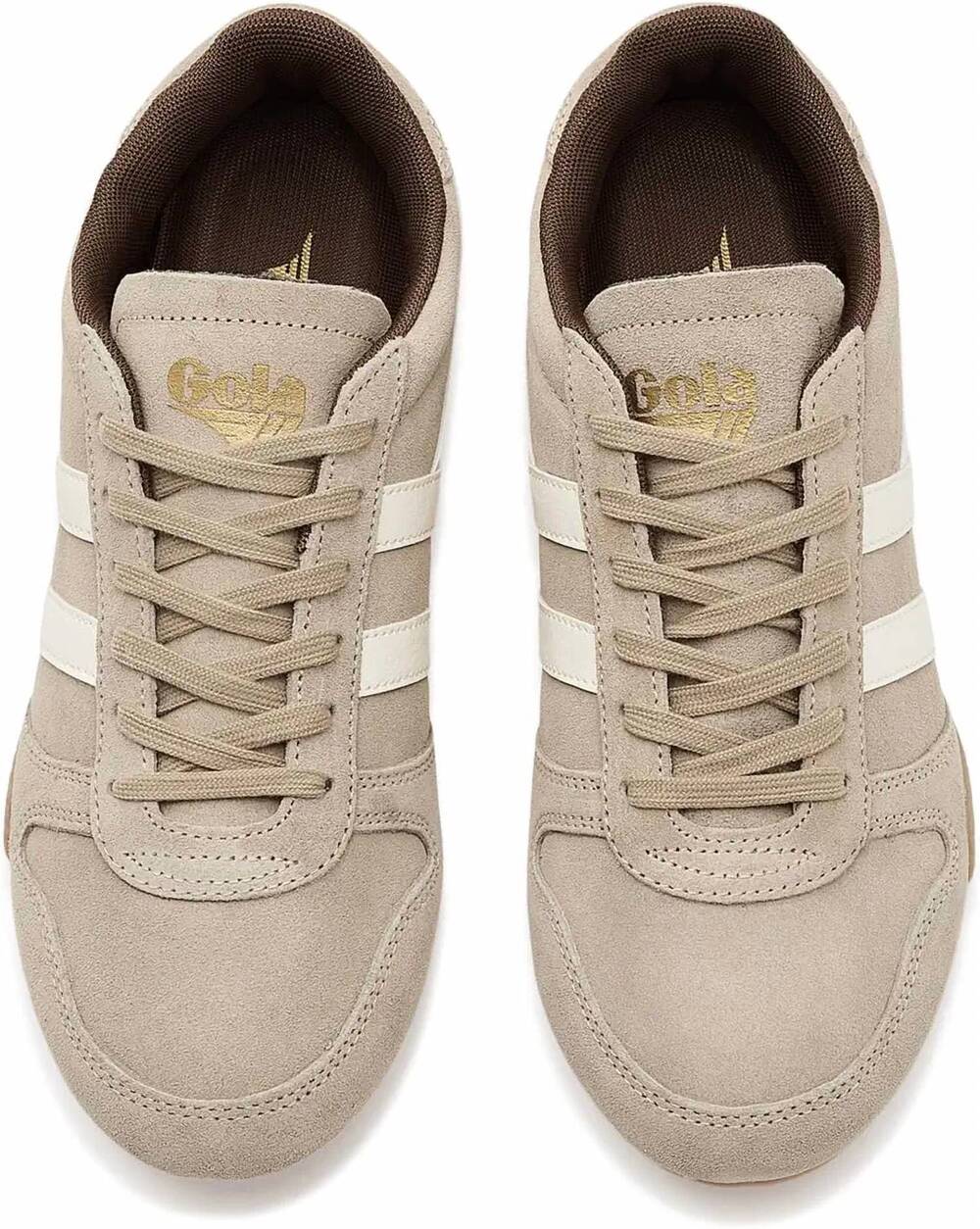 NEW GOLA women's chase sneakers in bone/off white/otter